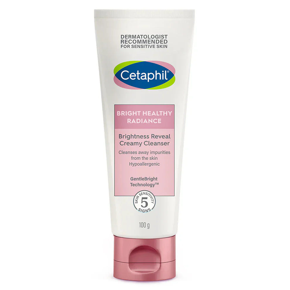 Cetaphil Brightness reveal Creamy Cleanser - Skinovate Beauty